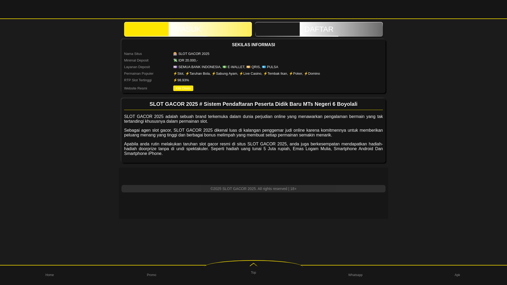 website screenshot of https://infoppdbmmoncer-mtsn6boyolali-sch-id.pages.dev/
