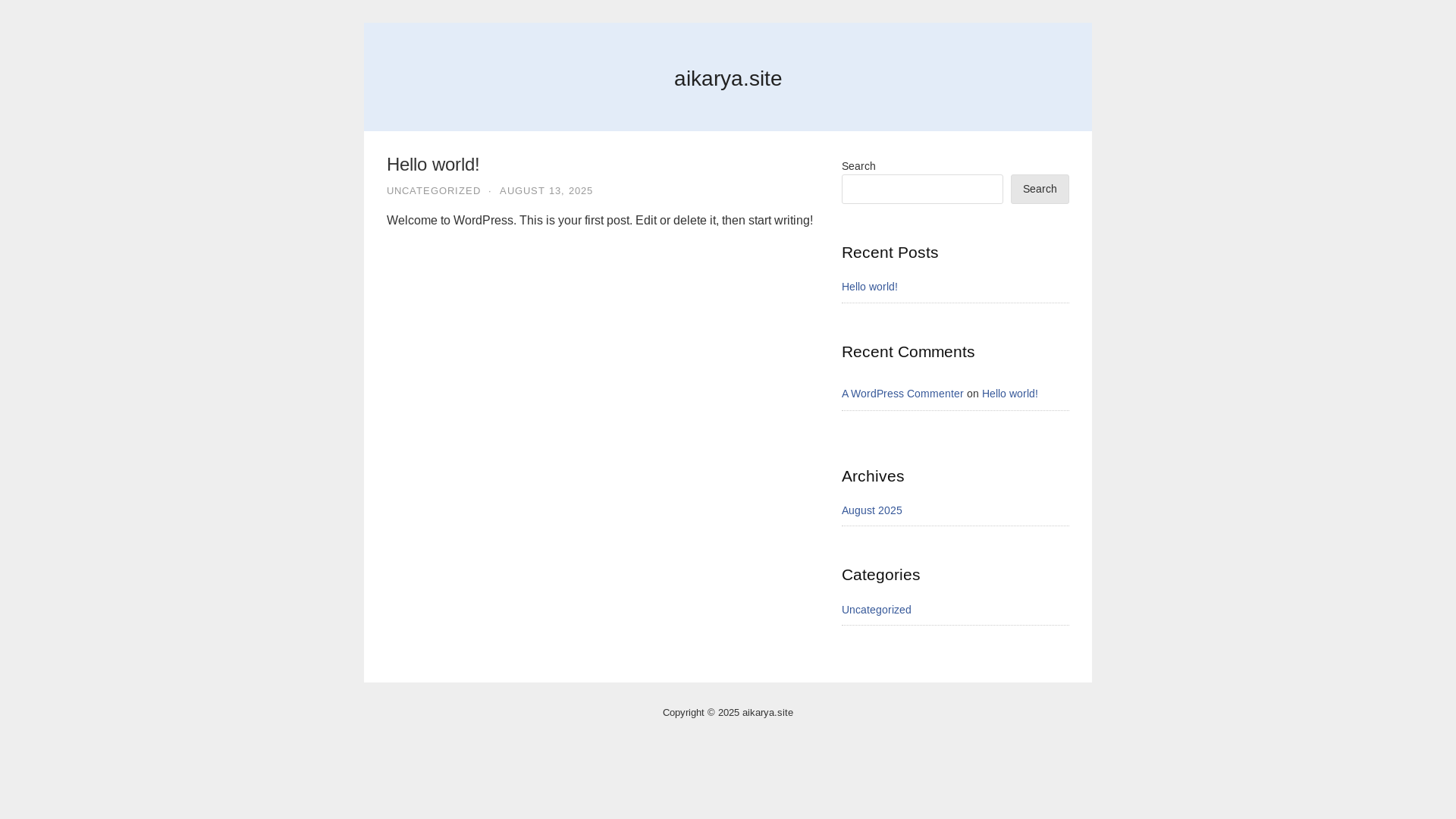 website screenshot of https://andarasaka.store/