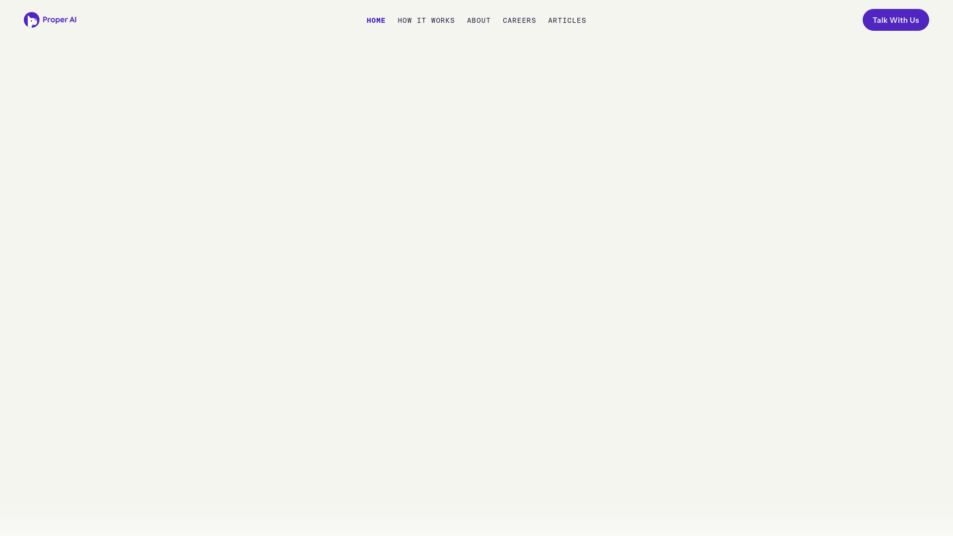 website screenshot of https://meetproperapp.com/