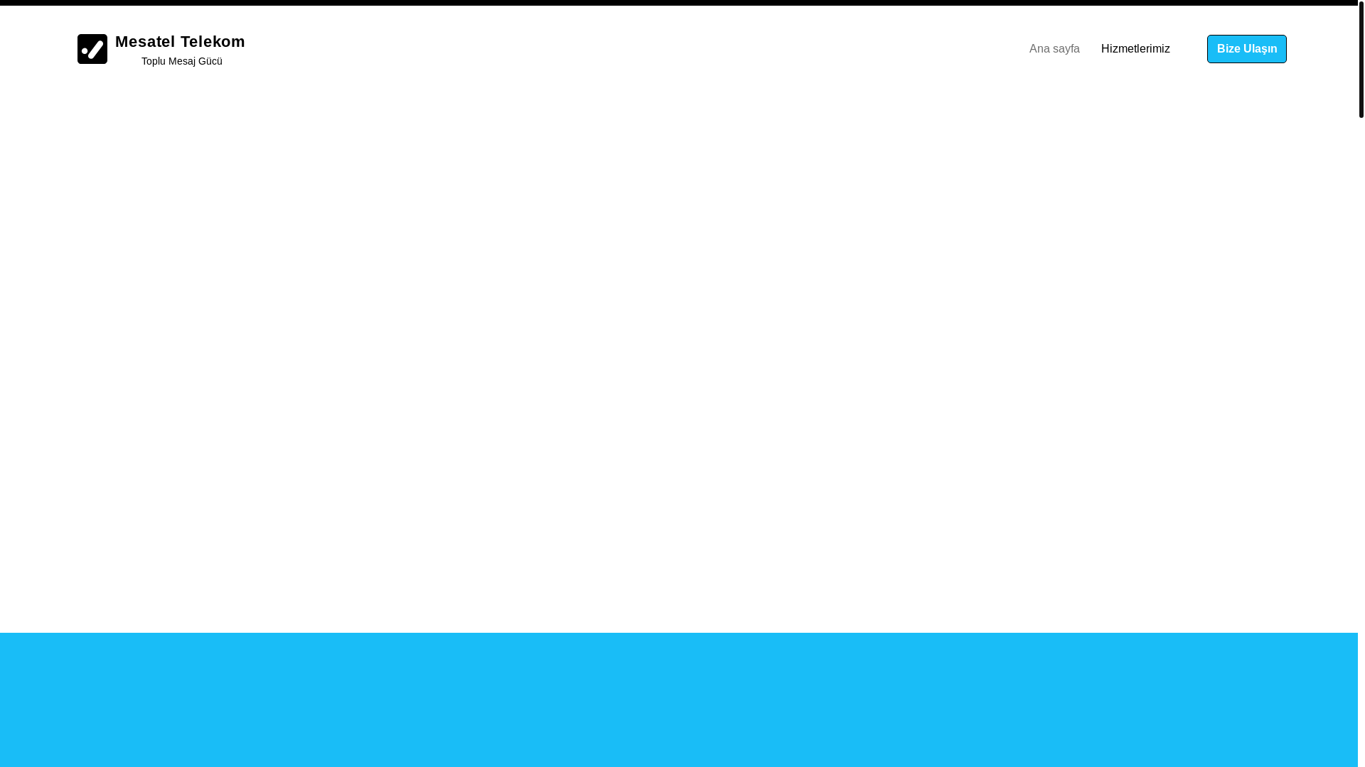 website screenshot of https://mesatelekom.com/