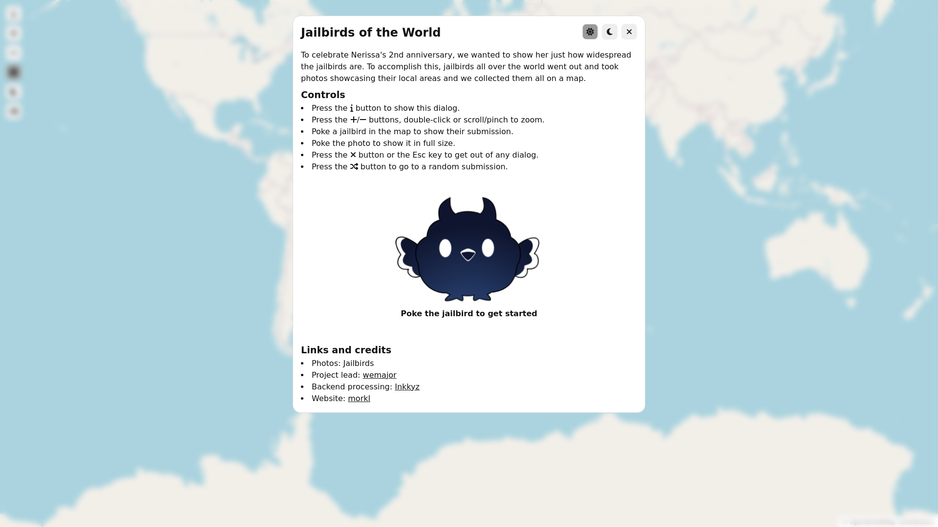 website screenshot of https://nerissa-2ndanniversary-party.pages.dev/