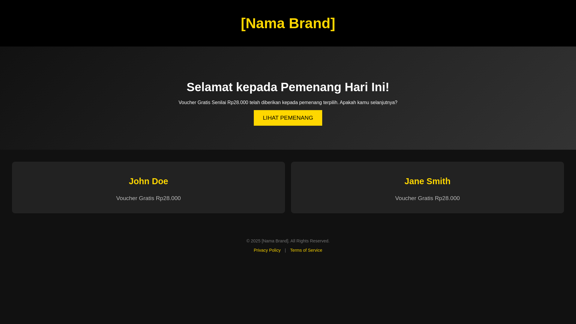website screenshot of https://voucher-gratis.com/