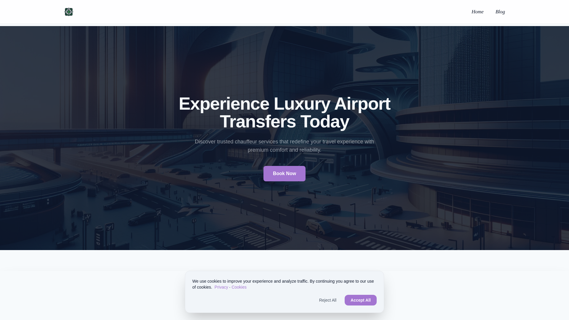 website screenshot of https://vip-transfers-europe.org/