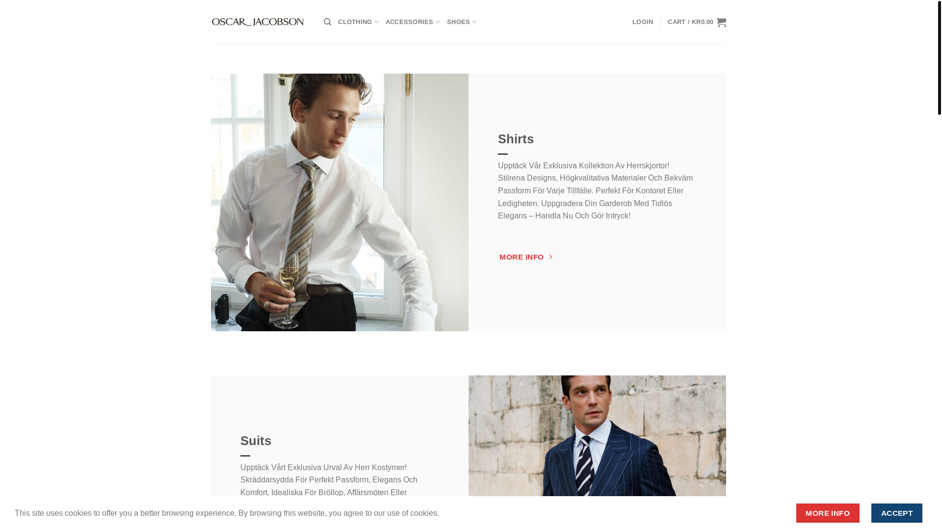 website screenshot of https://oscarkostym.com/