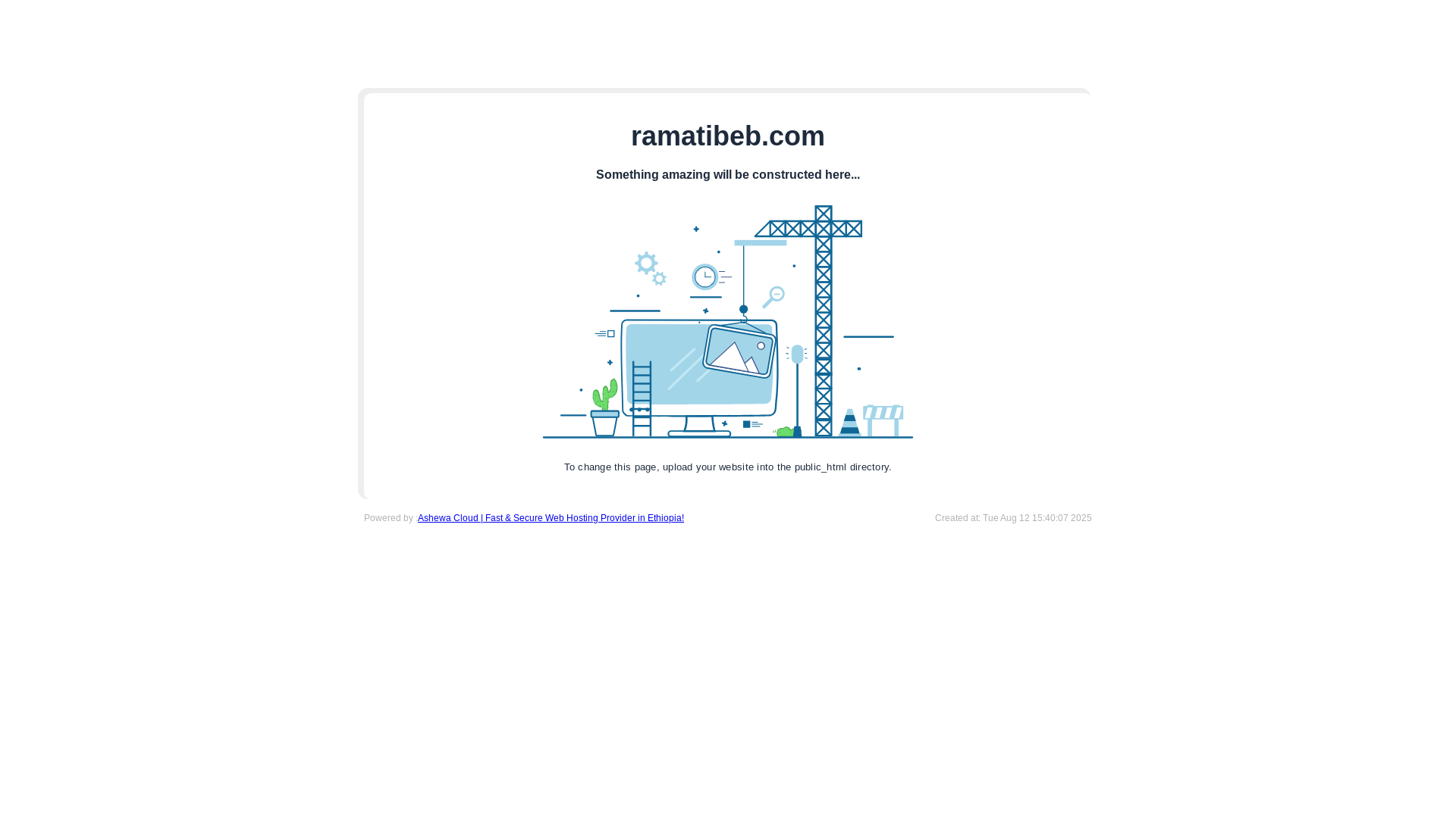 website screenshot of https://ramatibeb.com/