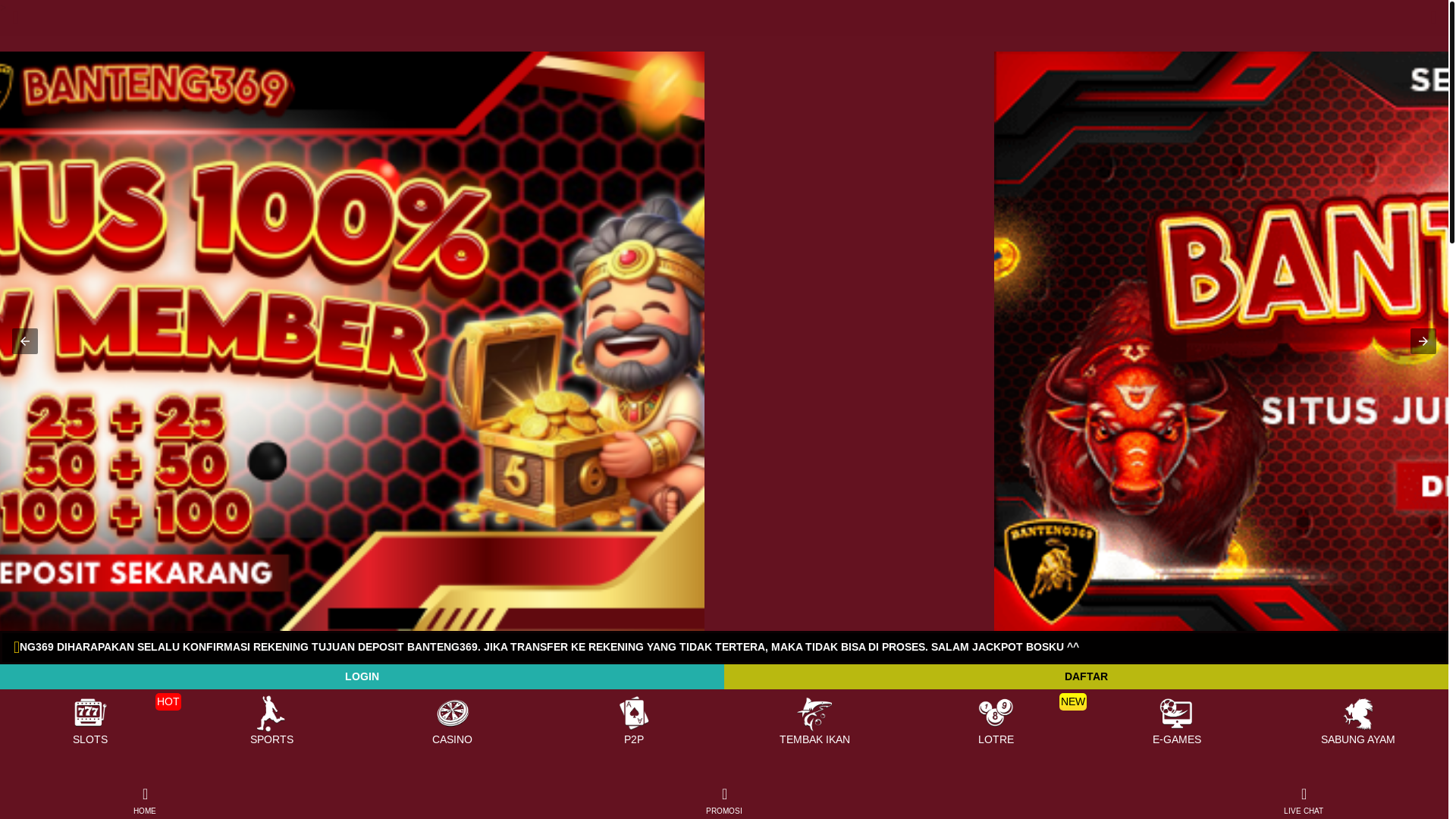 website screenshot of https://banteng369berangkat.pages.dev/