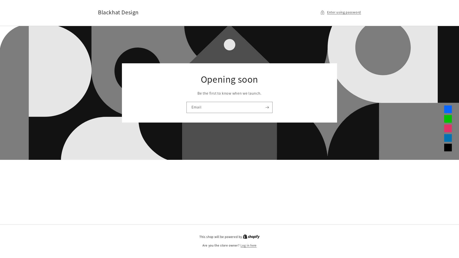 website screenshot of https://blackhatdesign.com.tw/