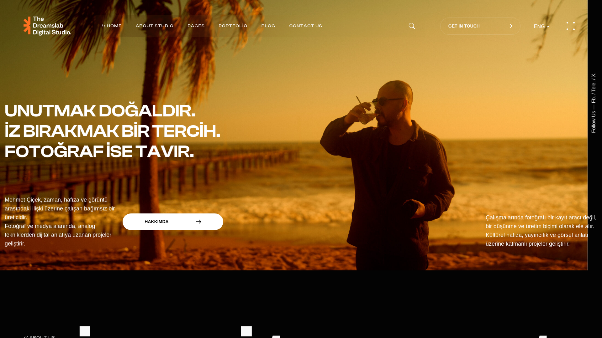 website screenshot of https://mehmetcicek.com.tr/