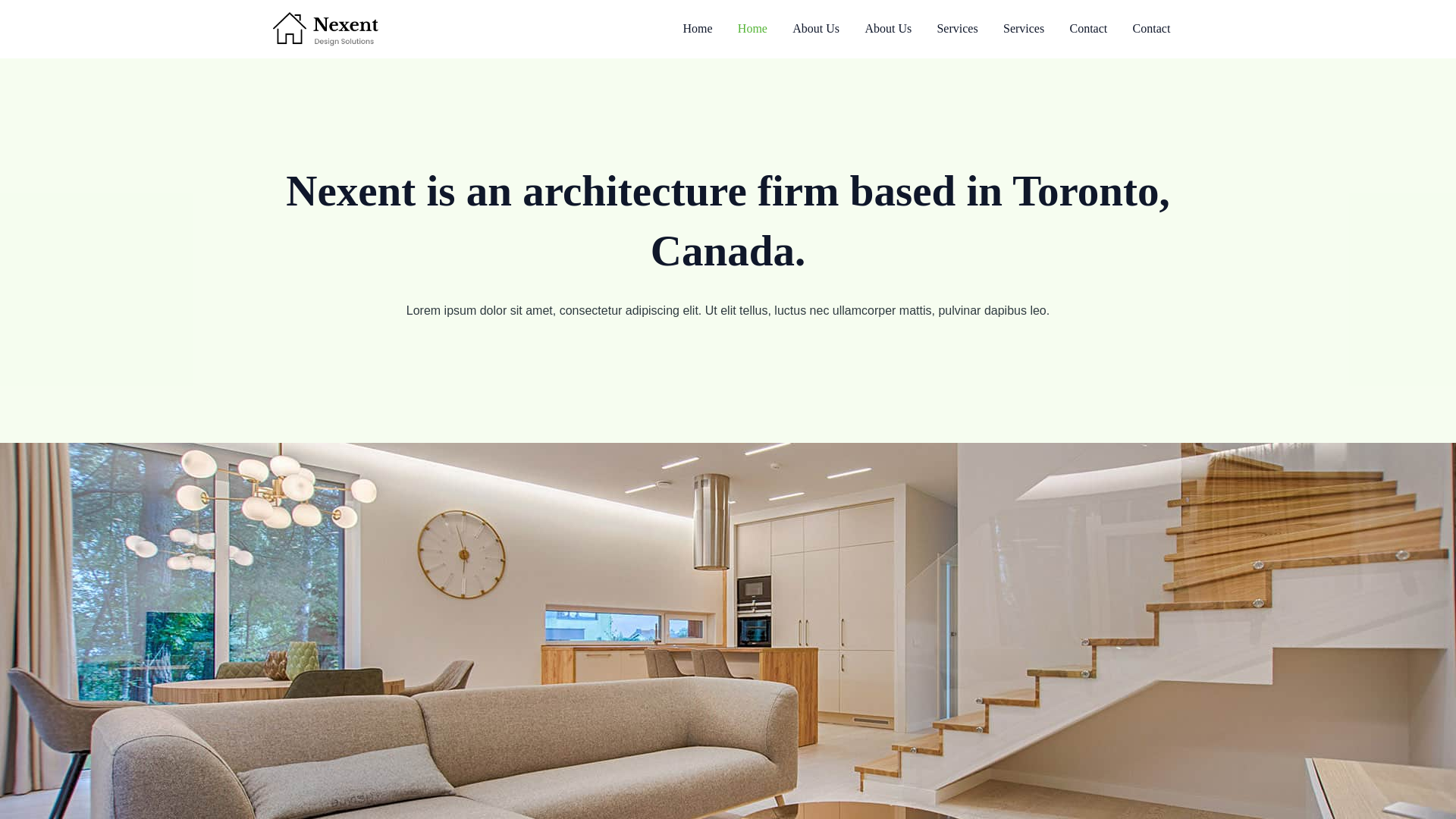 website screenshot of https://pnsdesignstudio.com/