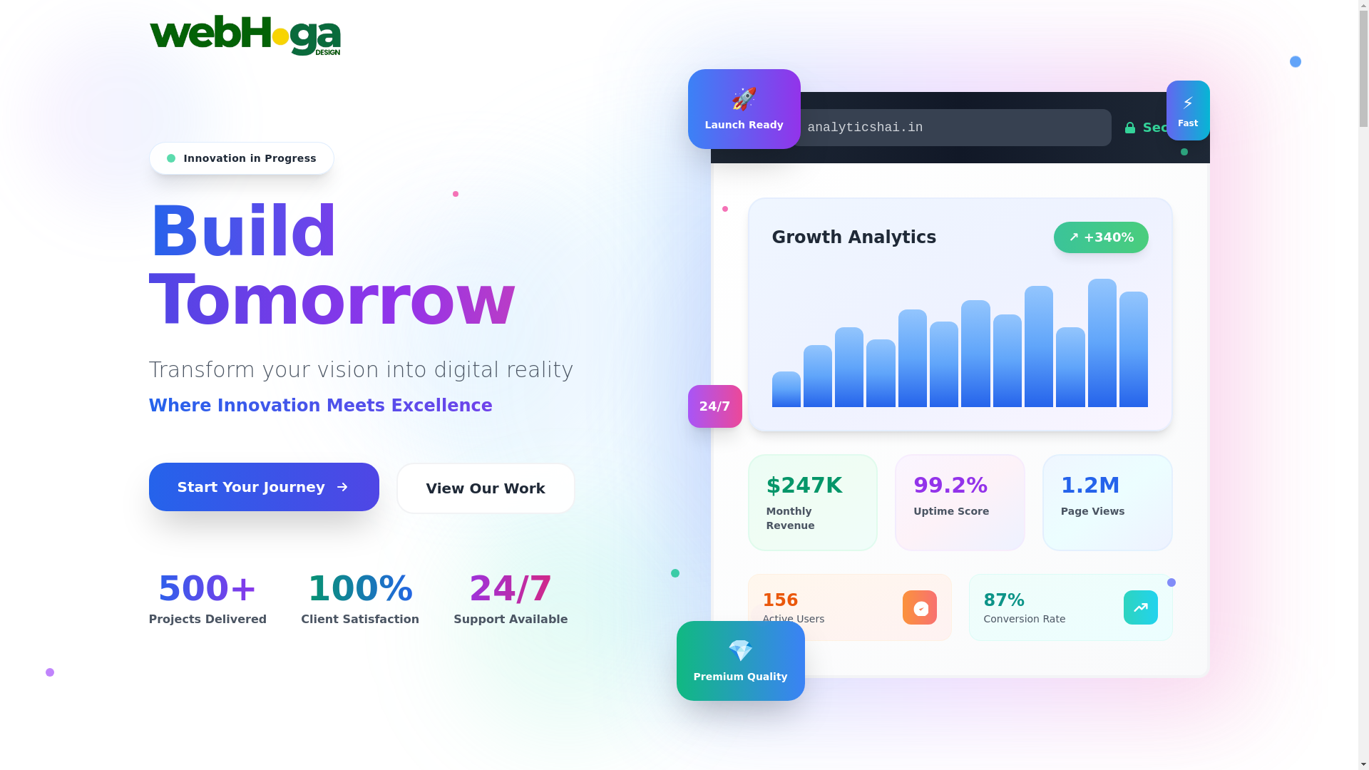 website screenshot of https://webhoga-landing-frontend.pages.dev/