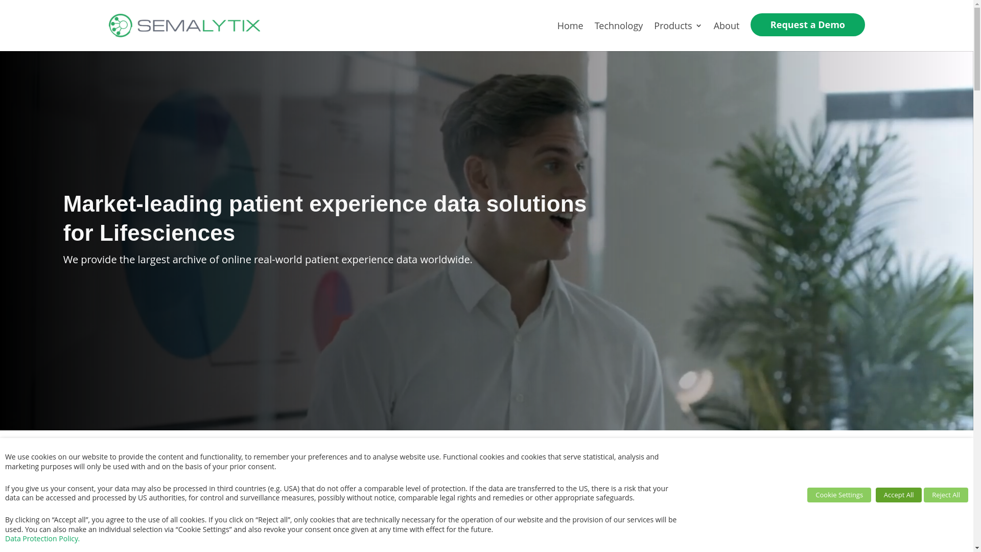 website screenshot of https://getsemalytix.com/