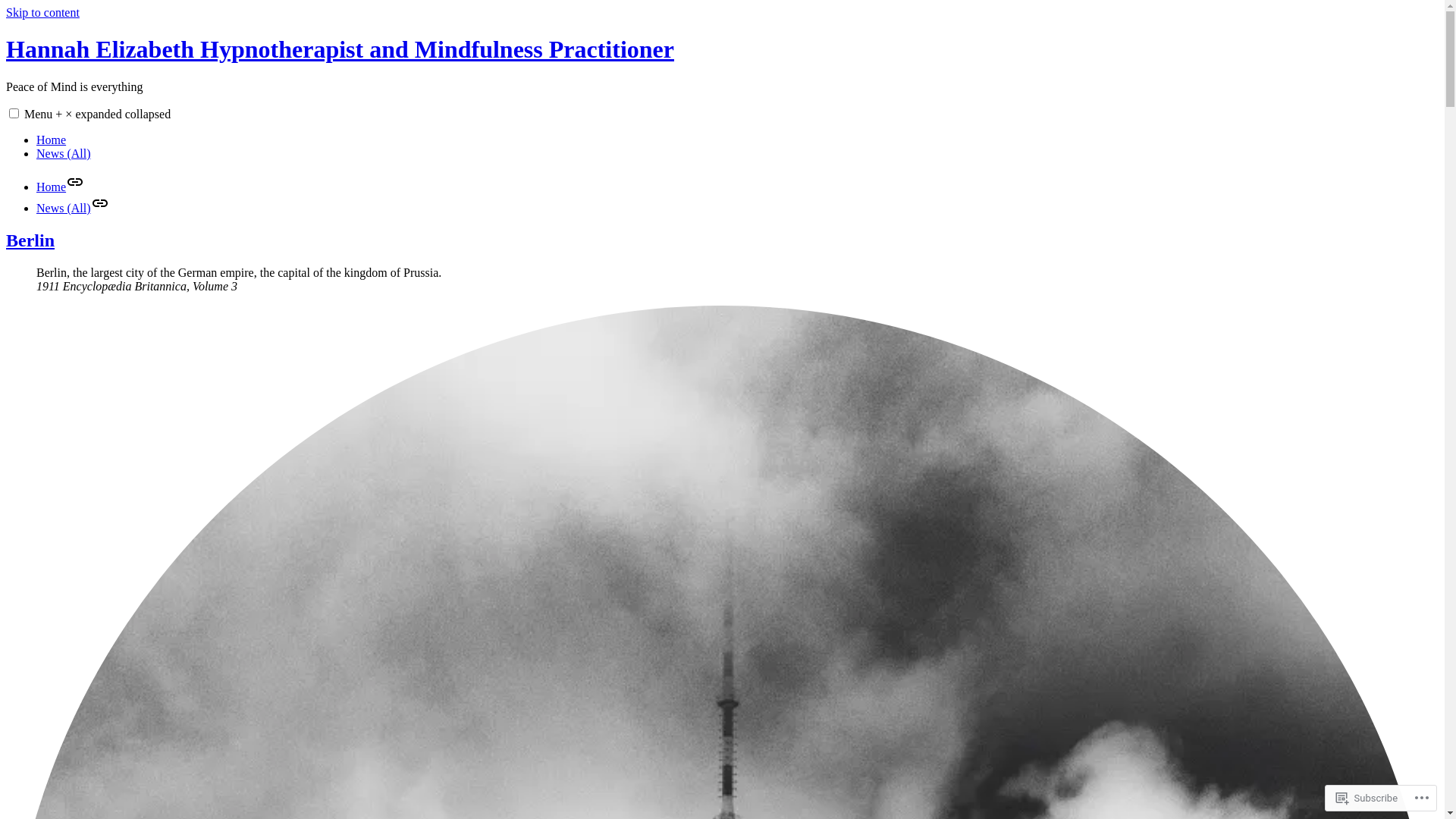 website screenshot of https://hannahelizabethhypnotherapistandmindfulnesspractitioner.blog/