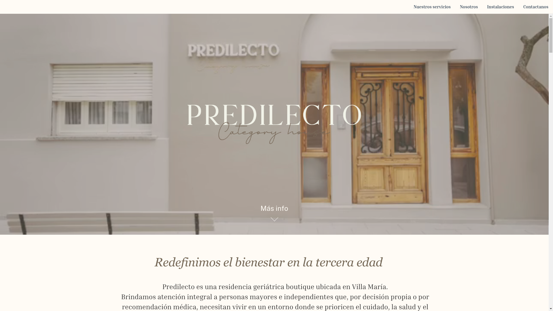 website screenshot of https://predilectoch.com/