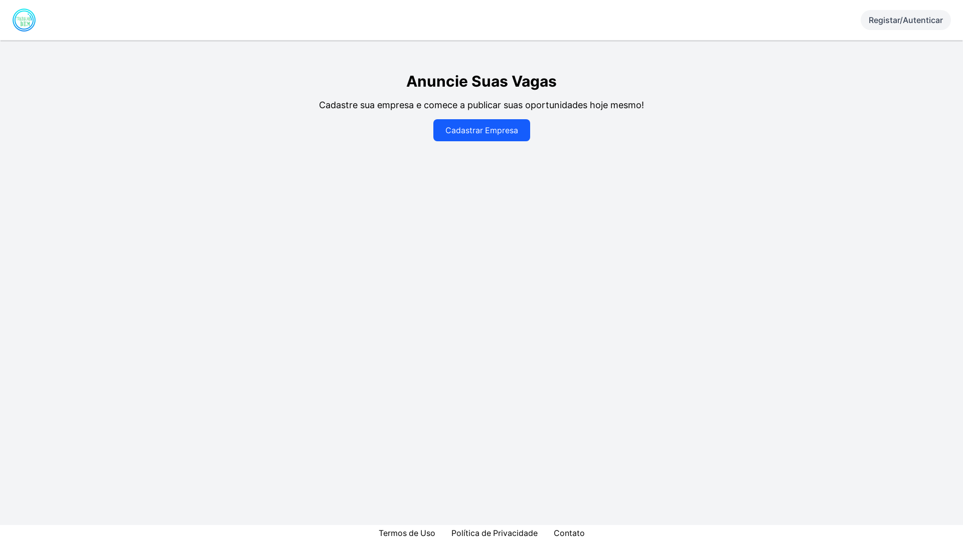 website screenshot of https://trabalhabem-vue.pages.dev/