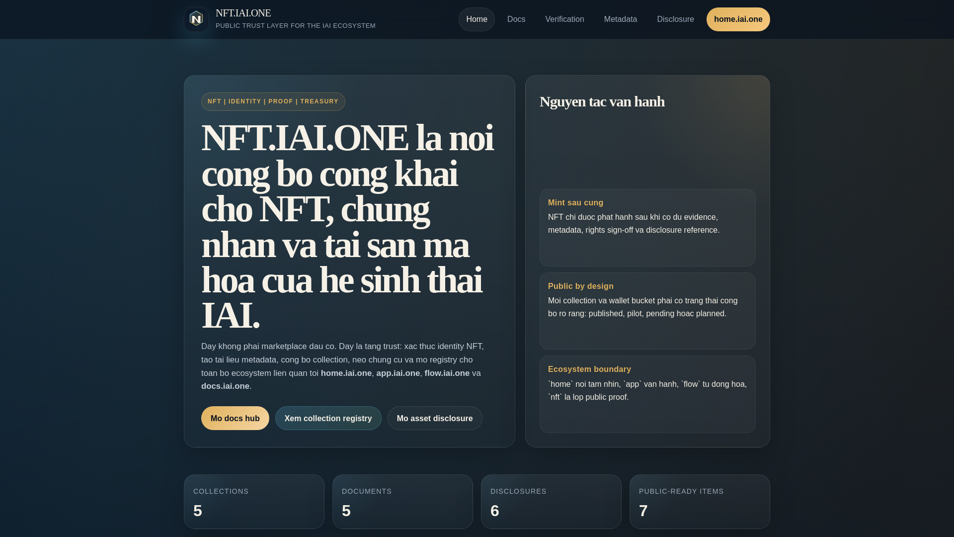 website screenshot of https://nft-iai-one.pages.dev/