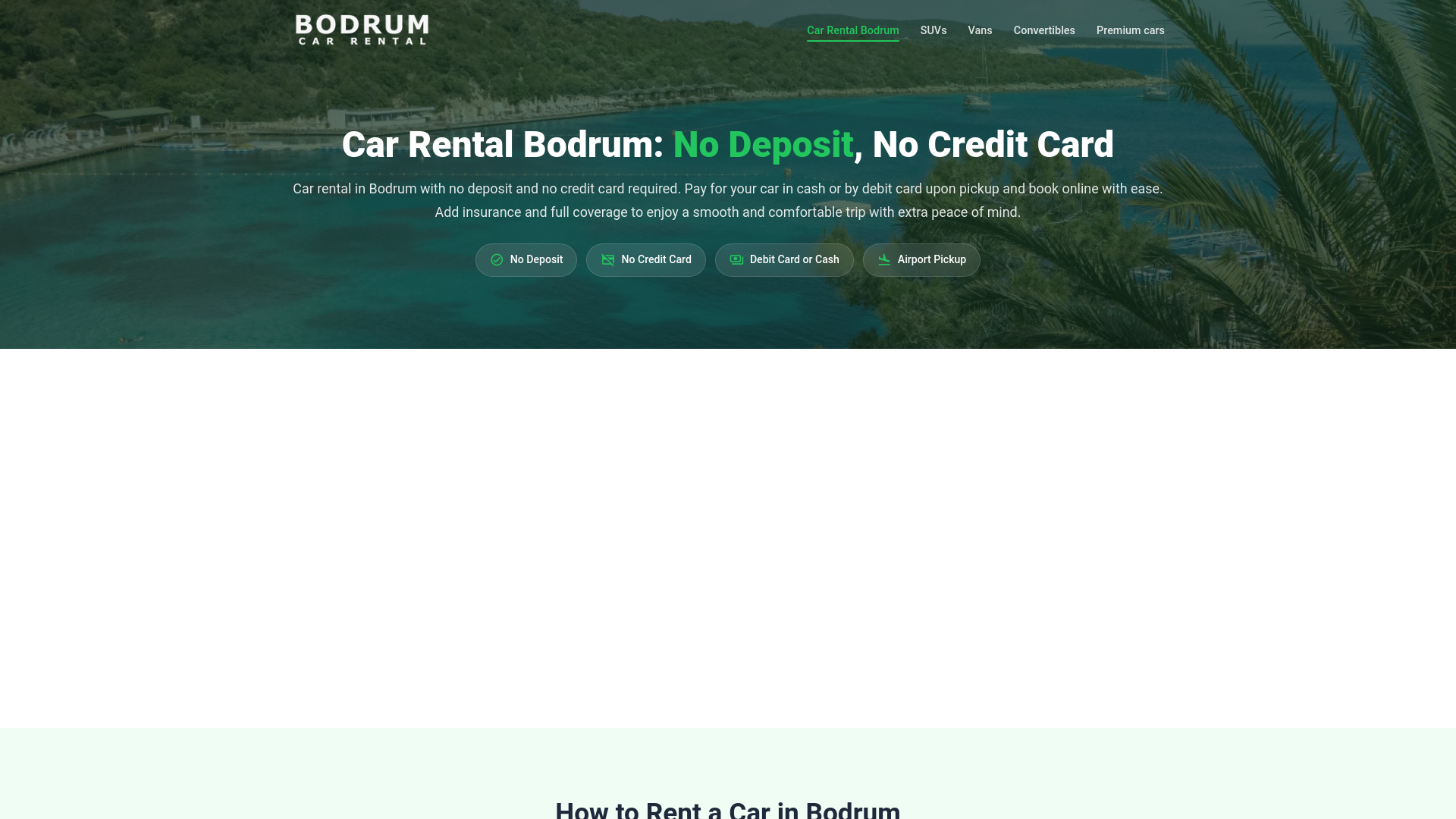 website screenshot of https://carfybodrum.com/