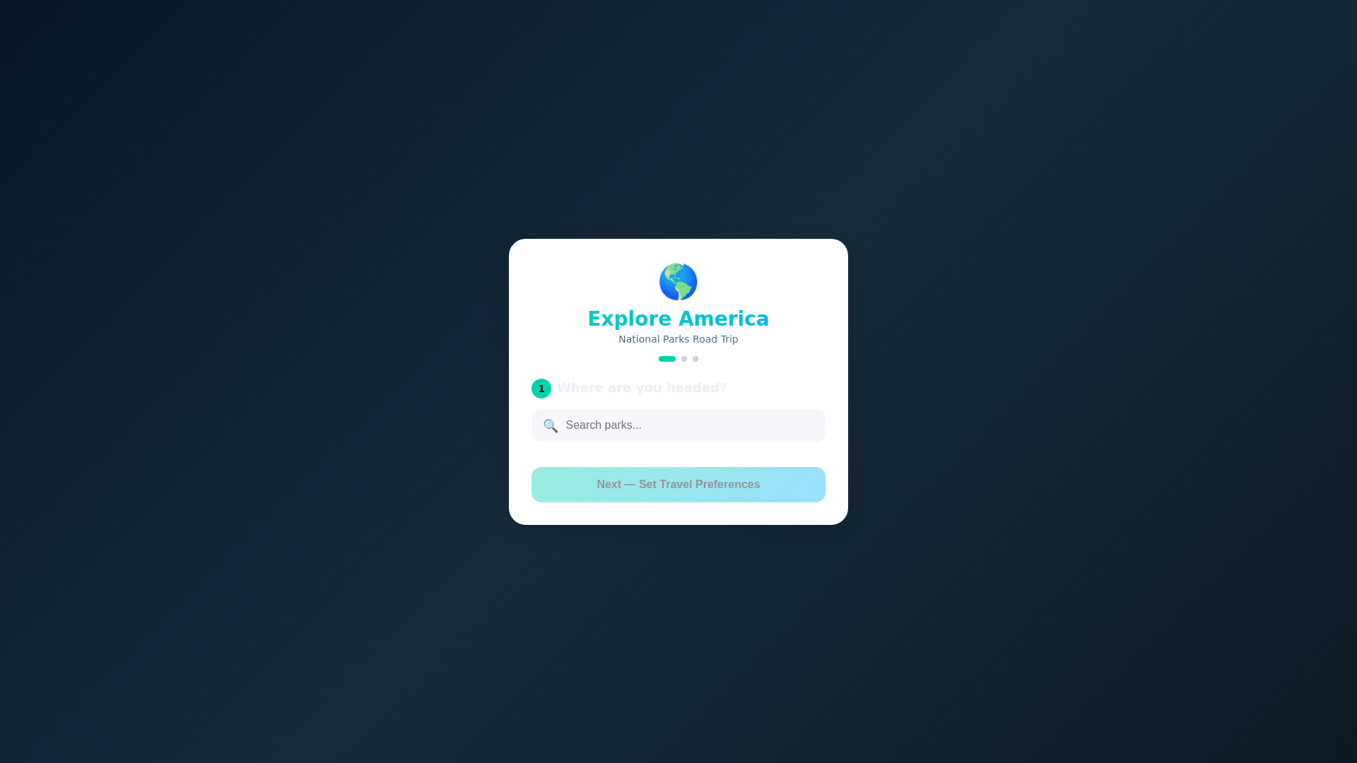 website screenshot of https://roadtrip-navigator.pages.dev/