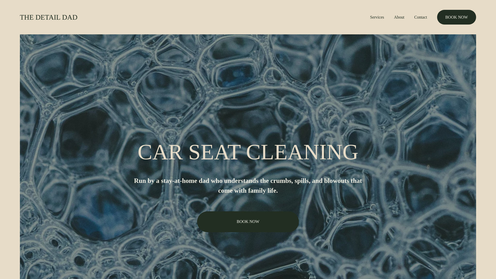 website screenshot of https://thedetaildadtx.com/