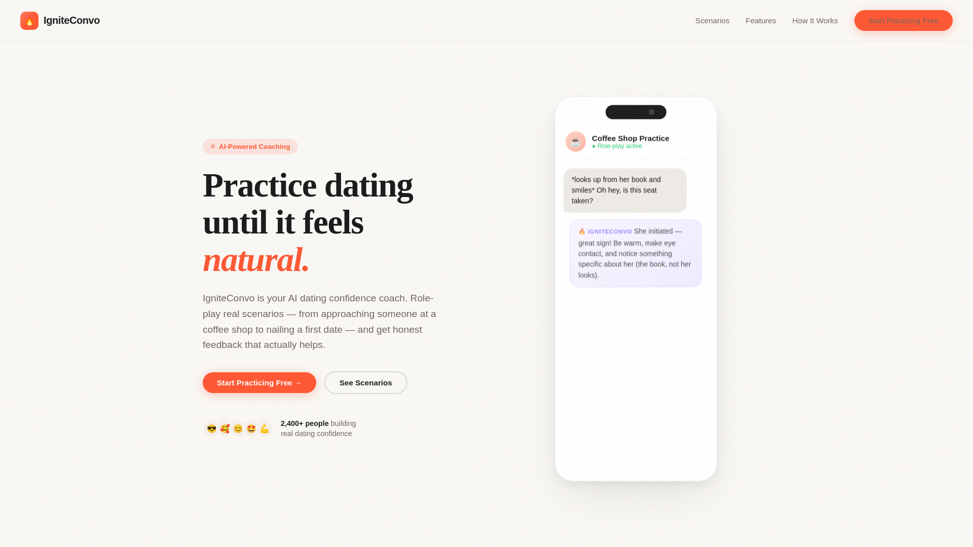 website screenshot of https://igniteconvo.pages.dev/