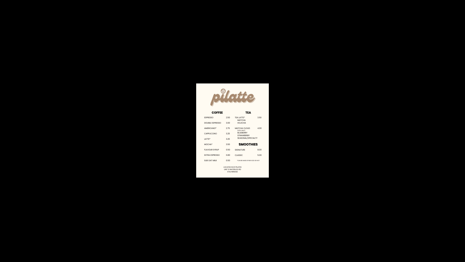 website screenshot of https://pilatte.pages.dev/