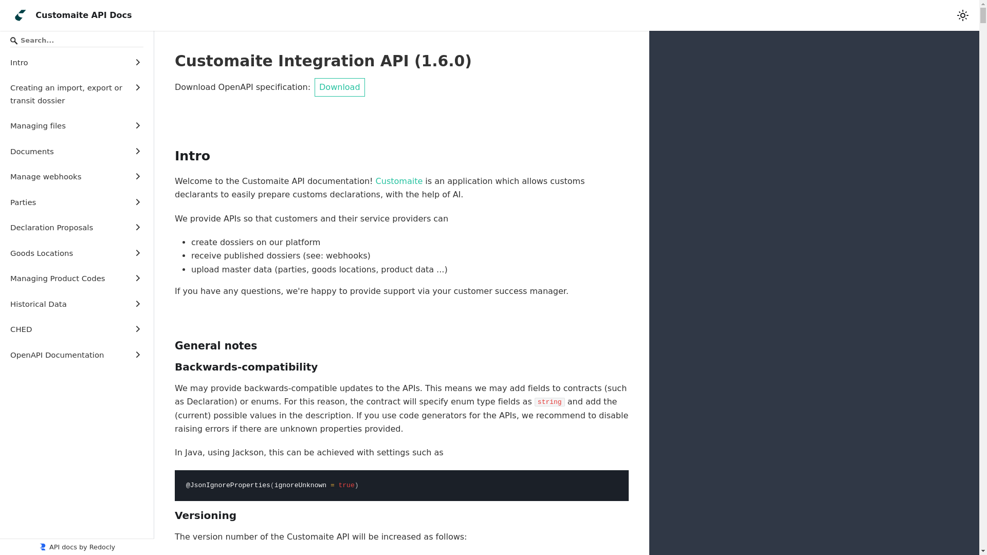 website screenshot of https://cm8-docs-uat.pages.dev/