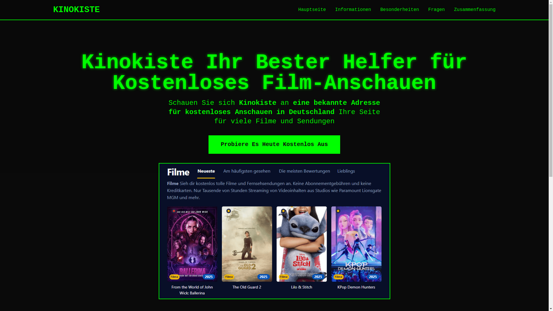 website screenshot of https://kinokiste-izpd.pages.dev/