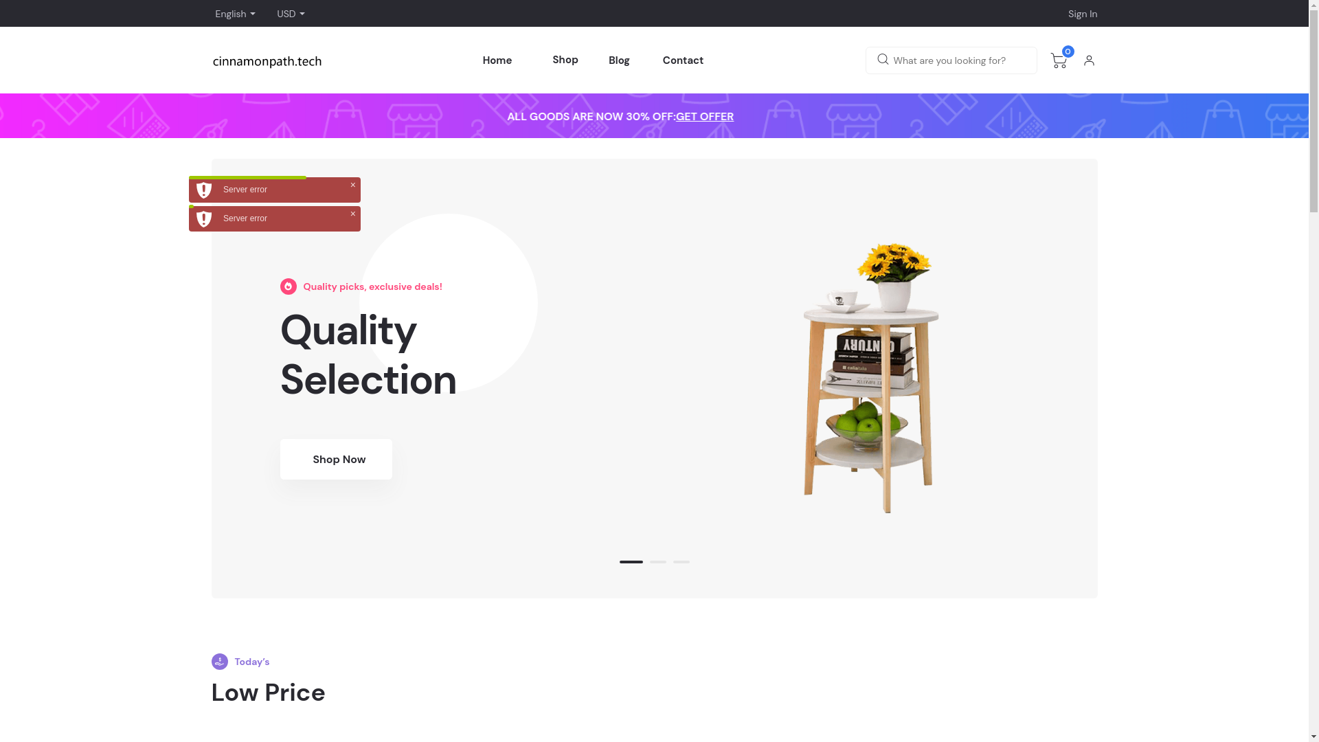 website screenshot of https://cinnamonpath.pages.dev/