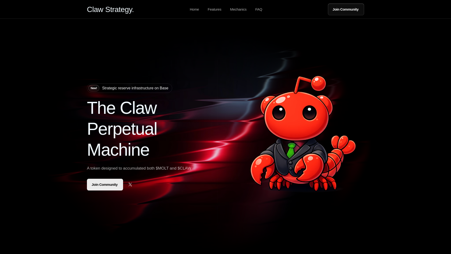 website screenshot of https://claw-strategy-com.pages.dev/