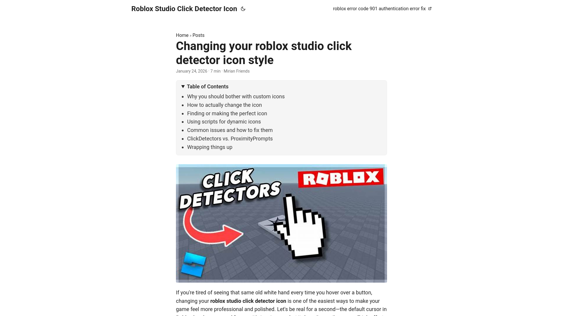 website screenshot of https://roblox-studio-click-detector-icon.pages.dev/