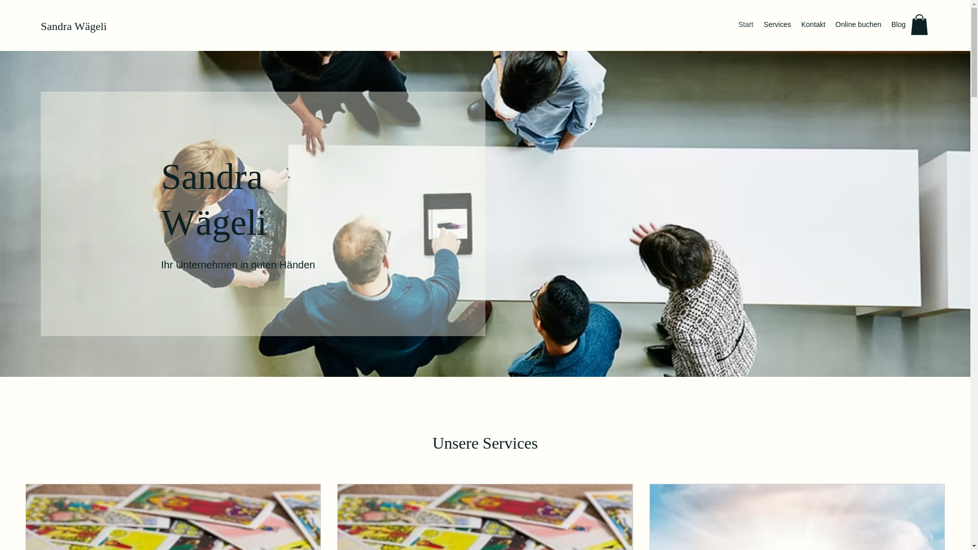website screenshot of https://sandra-medialeberatung.ch/