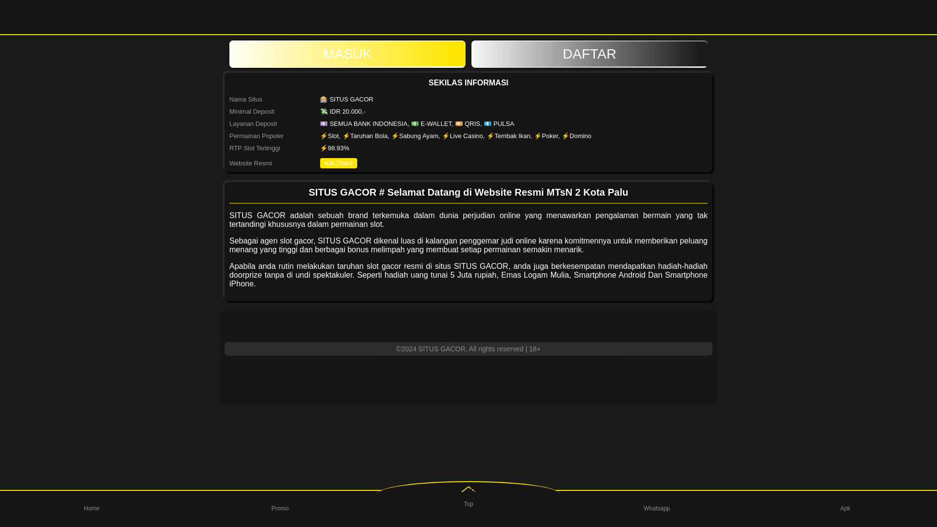 website screenshot of https://mtsn2kotapalu.pages.dev/
