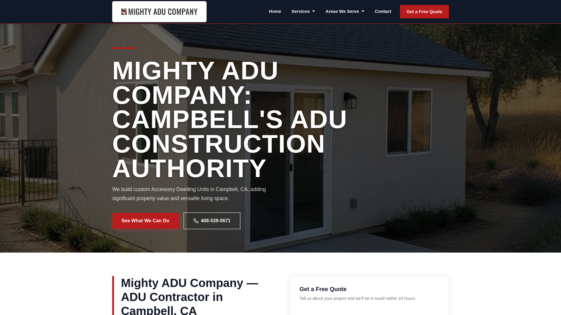 website screenshot of https://campbelladusolutions.pages.dev/