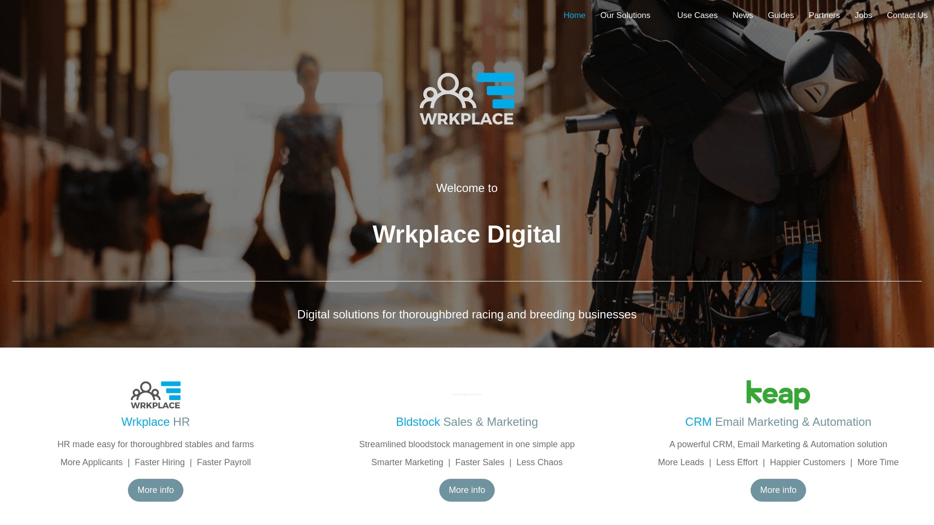 website screenshot of https://wrkplace.app/