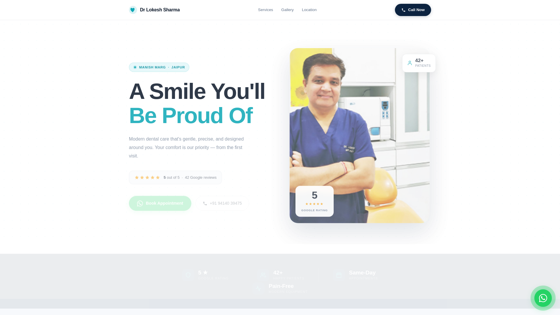 website screenshot of https://dr-lokesh-sharma-jaipur.pages.dev/