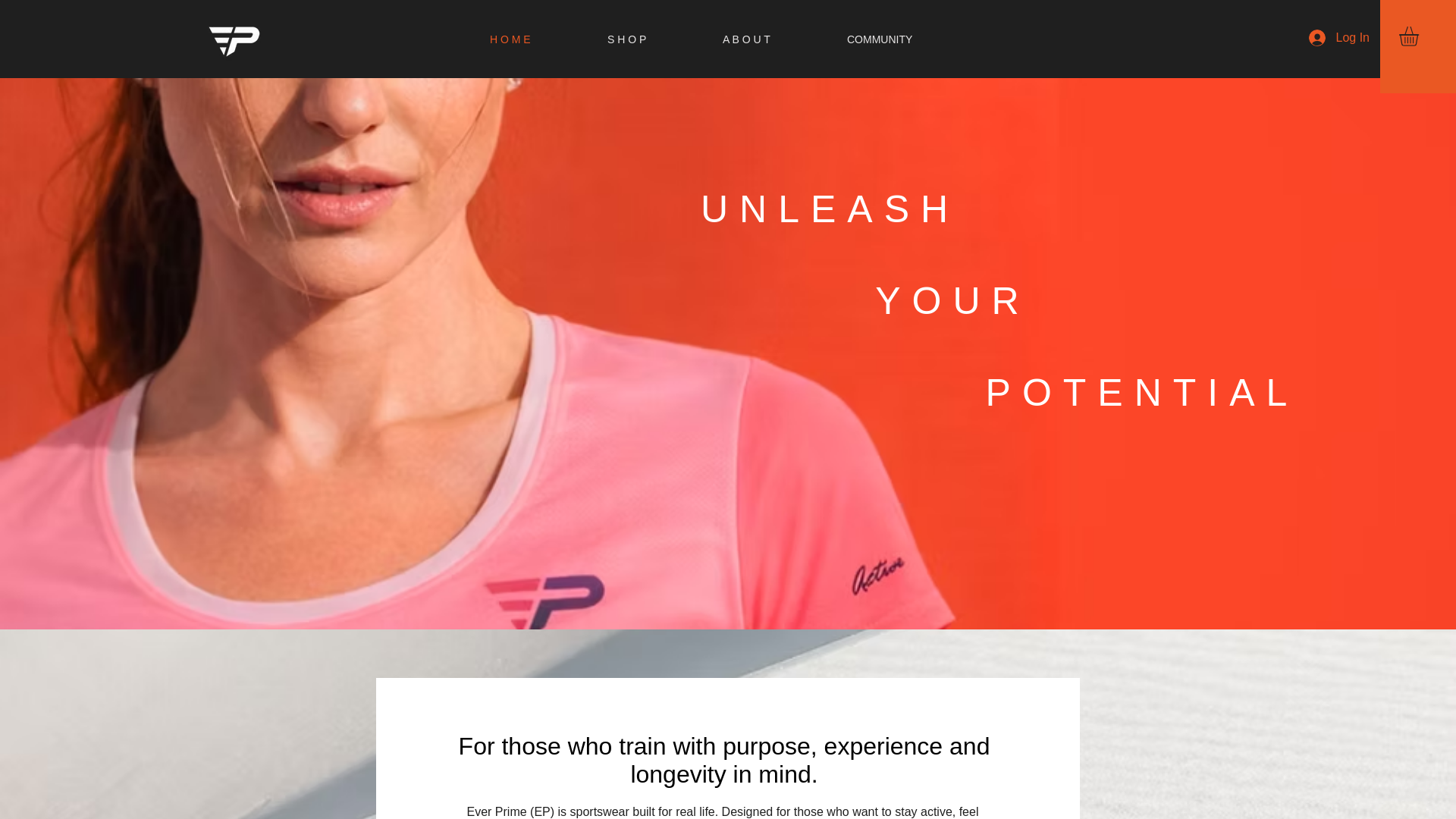 website screenshot of https://everprimeactive.com/