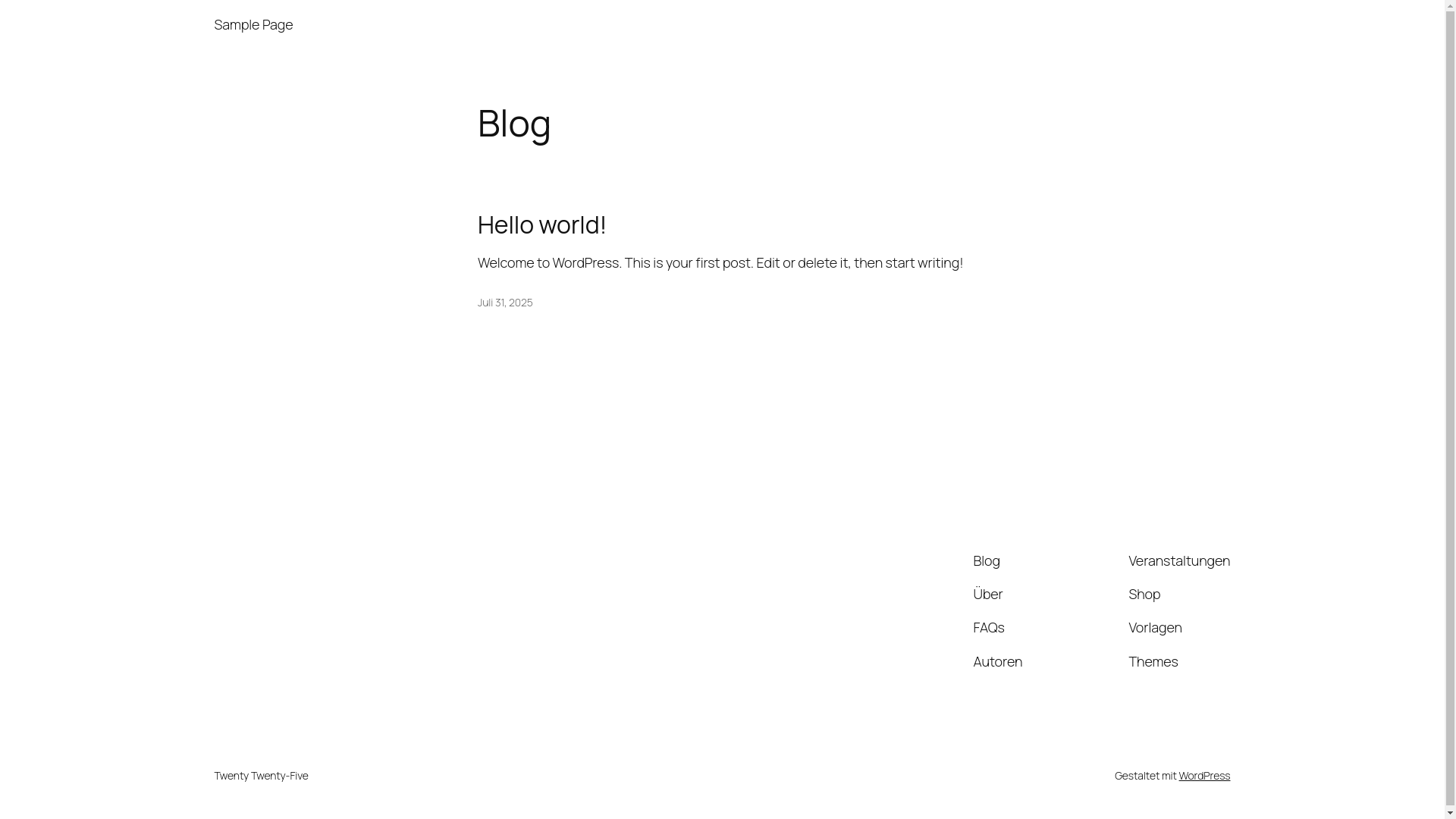 website screenshot of https://zion-management.de/
