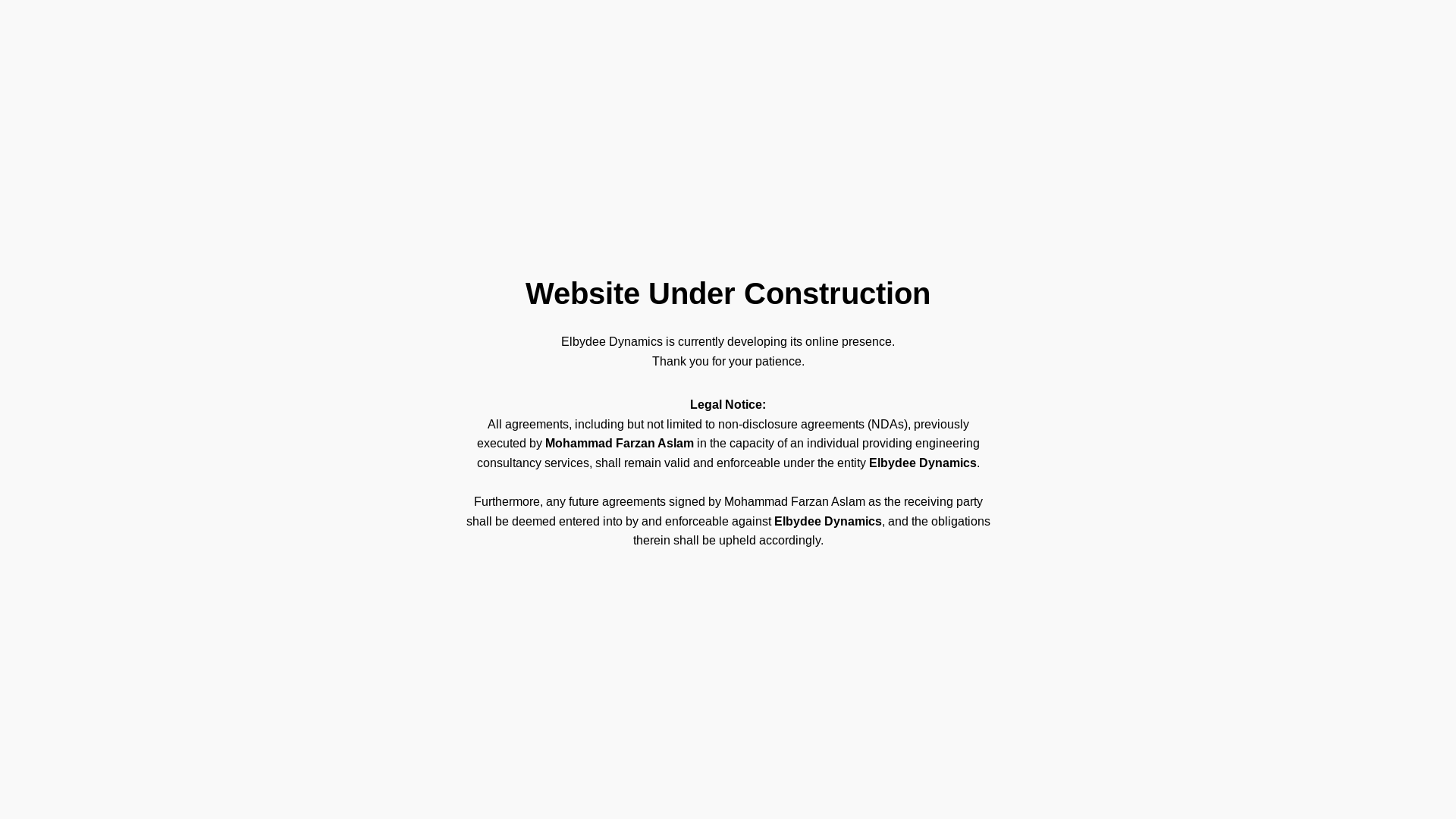 website screenshot of https://elbydee-site.pages.dev/