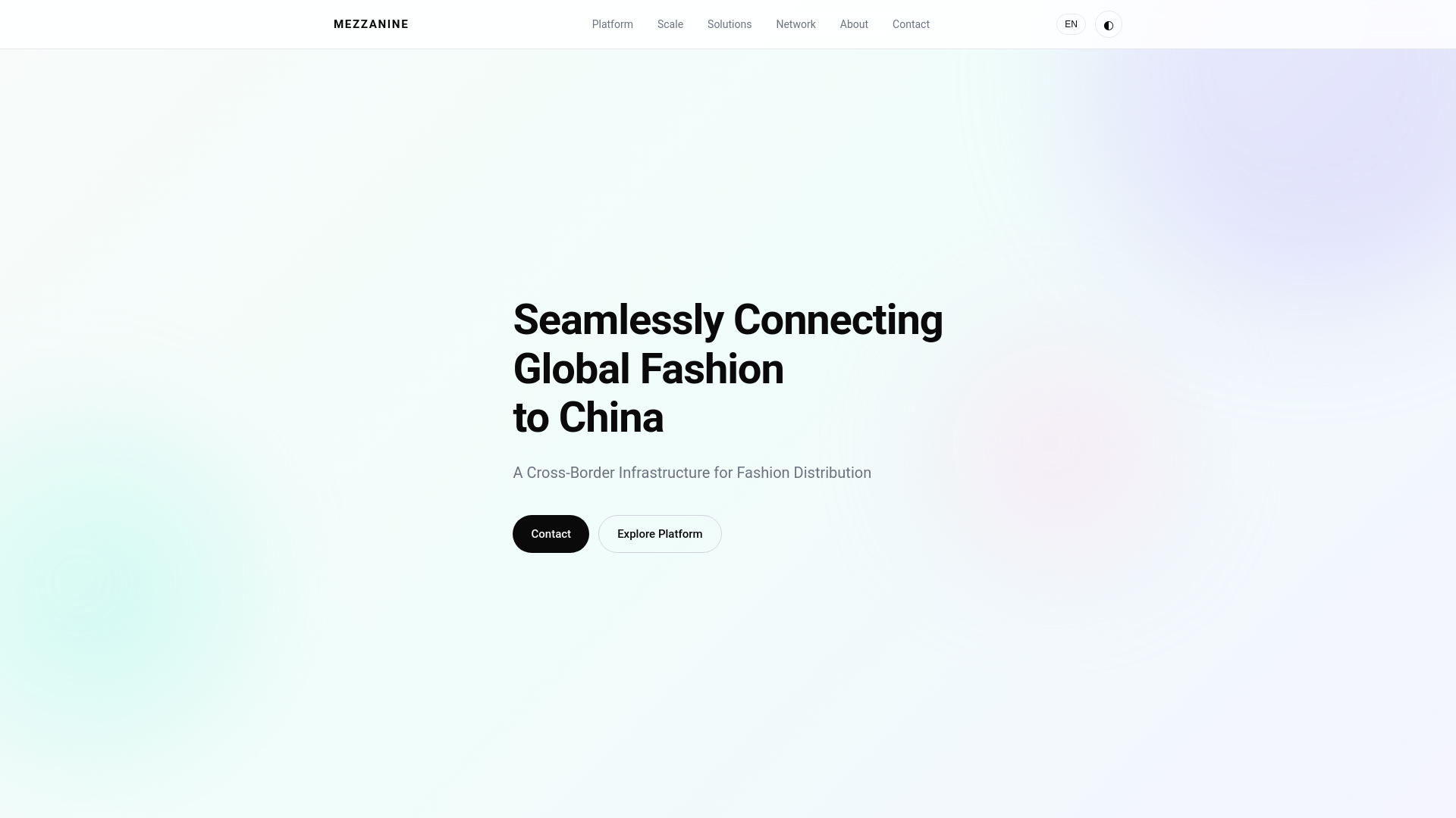 website screenshot of https://mezzintl.pages.dev/