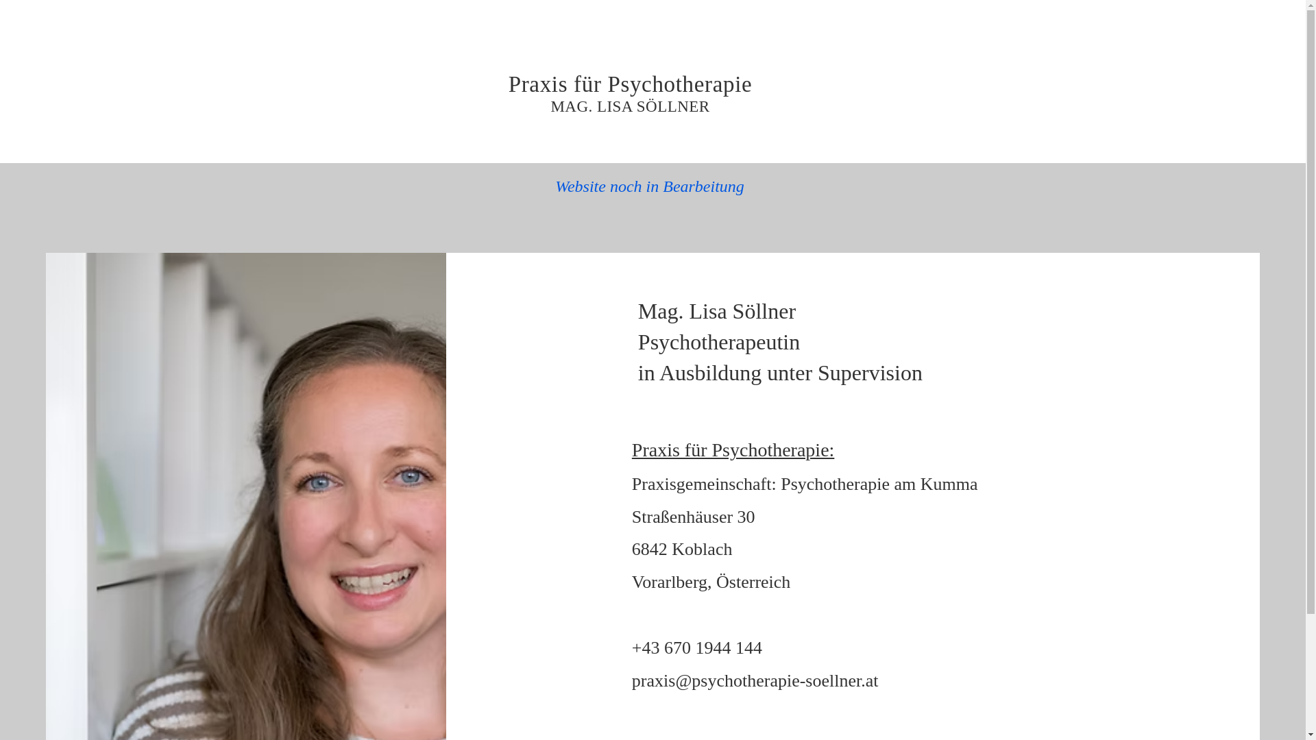 website screenshot of https://psychotherapie-soellner.at/