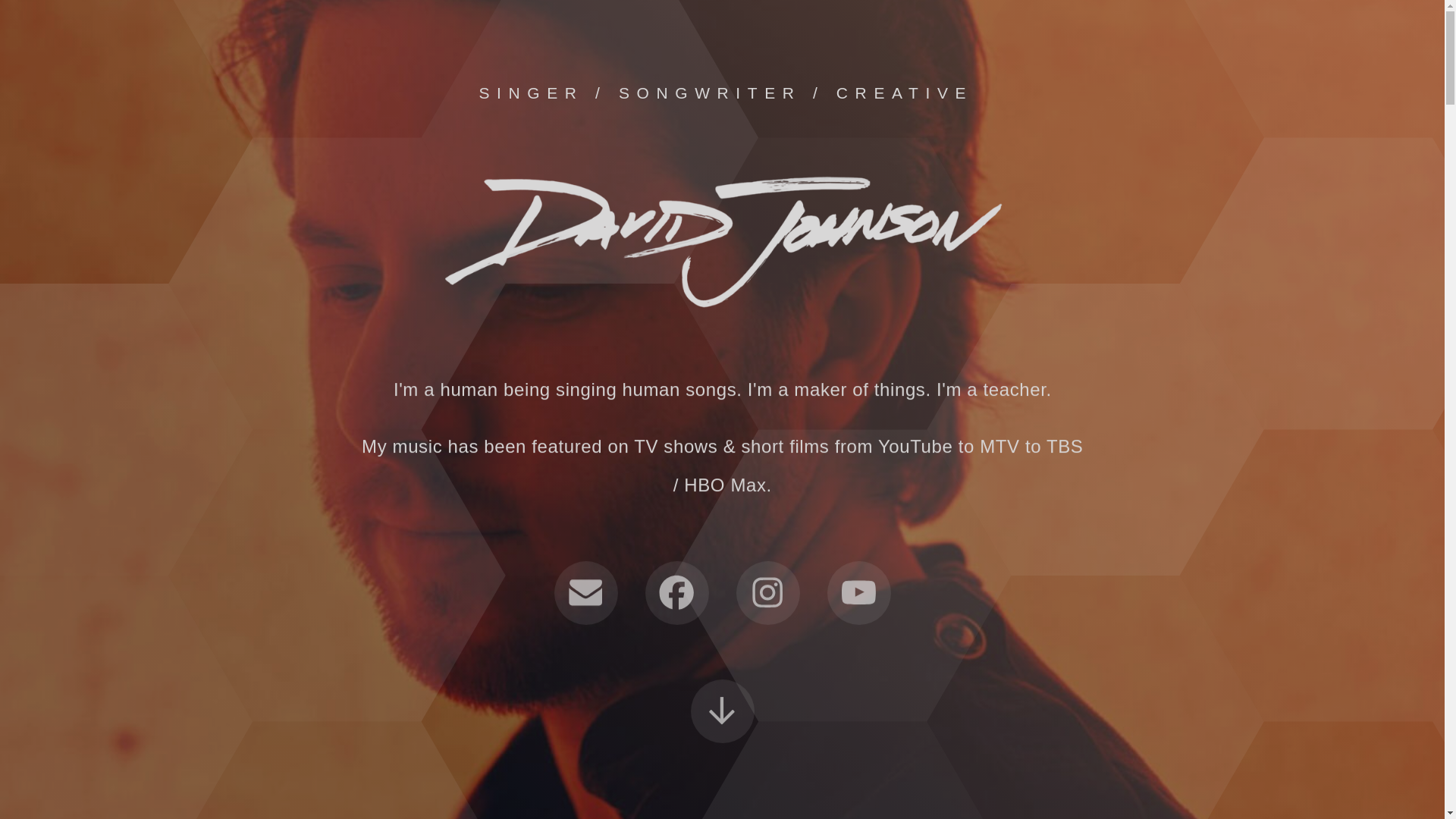 website screenshot of https://davidjvox.com/