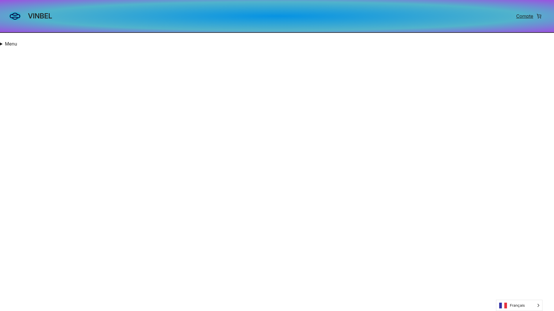 website screenshot of https://vinbel.jp/