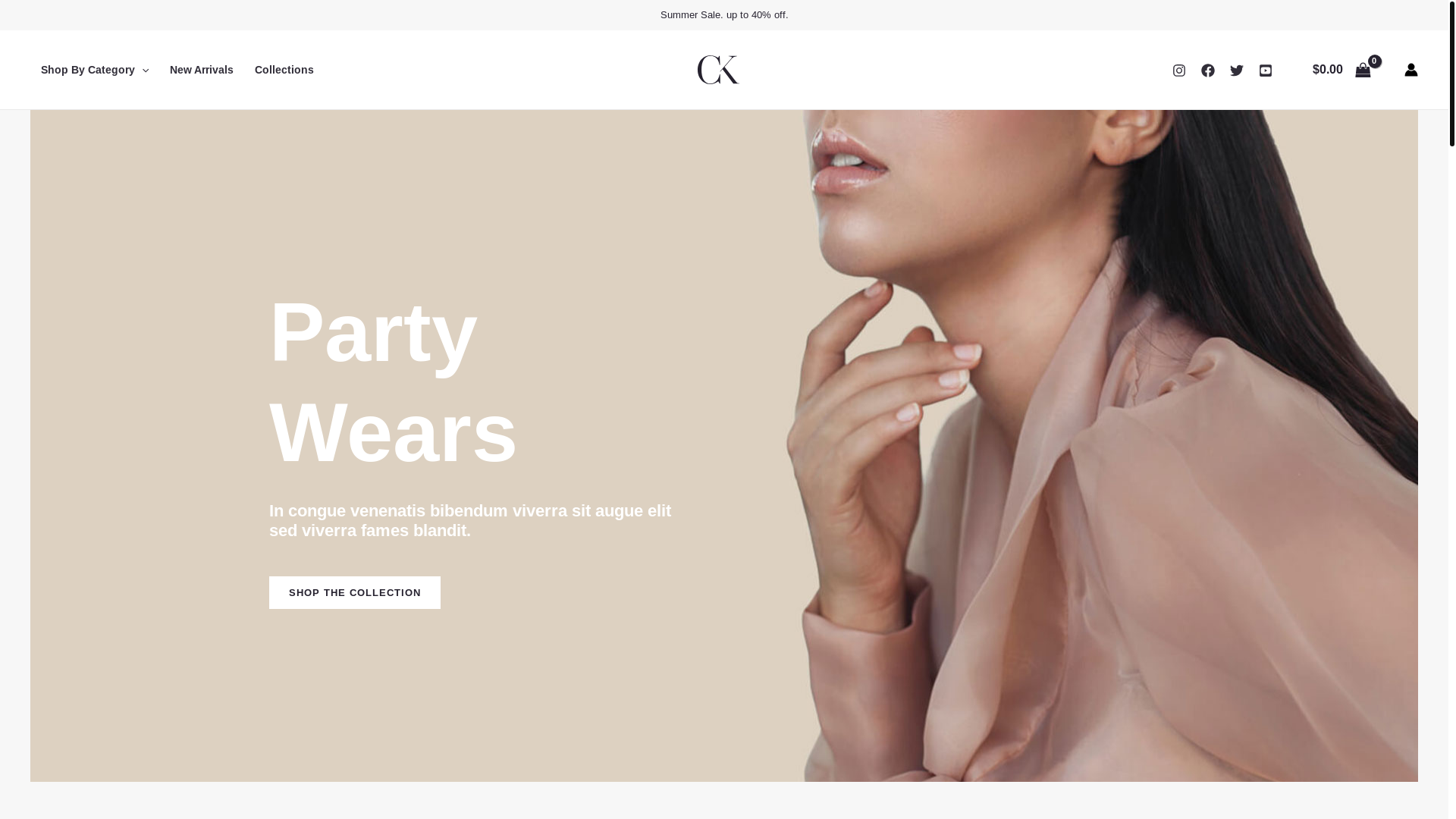 website screenshot of https://mavyorglamm.com/