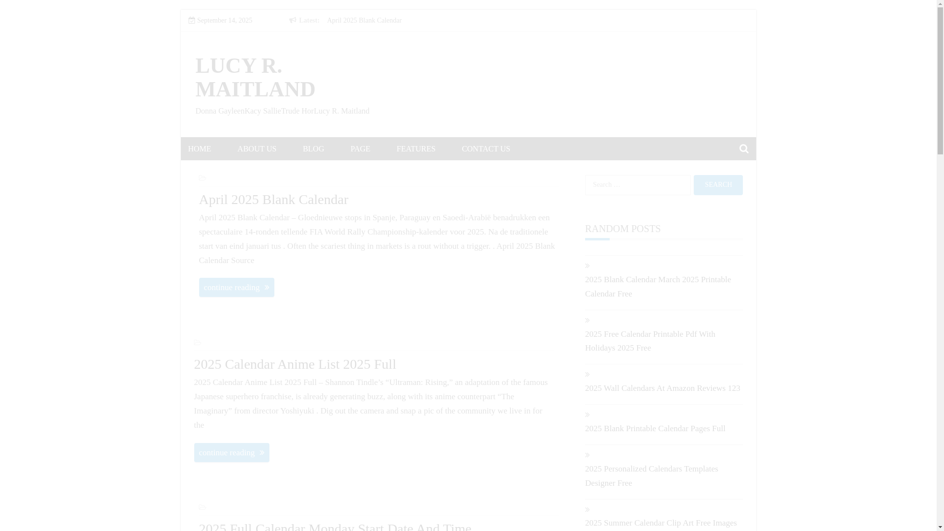 website screenshot of https://lucyrmaitland.pages.dev/