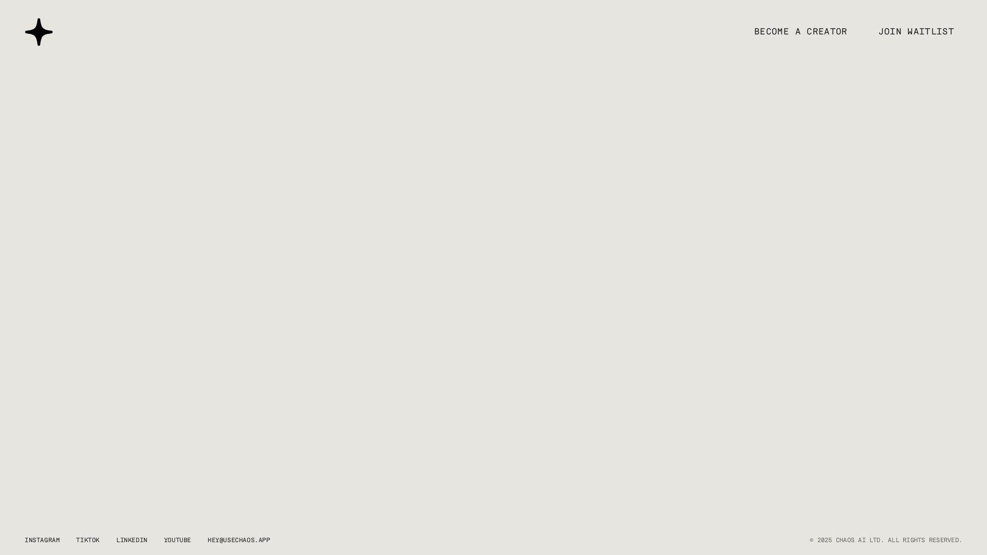 website screenshot of https://chaos-site.pages.dev/