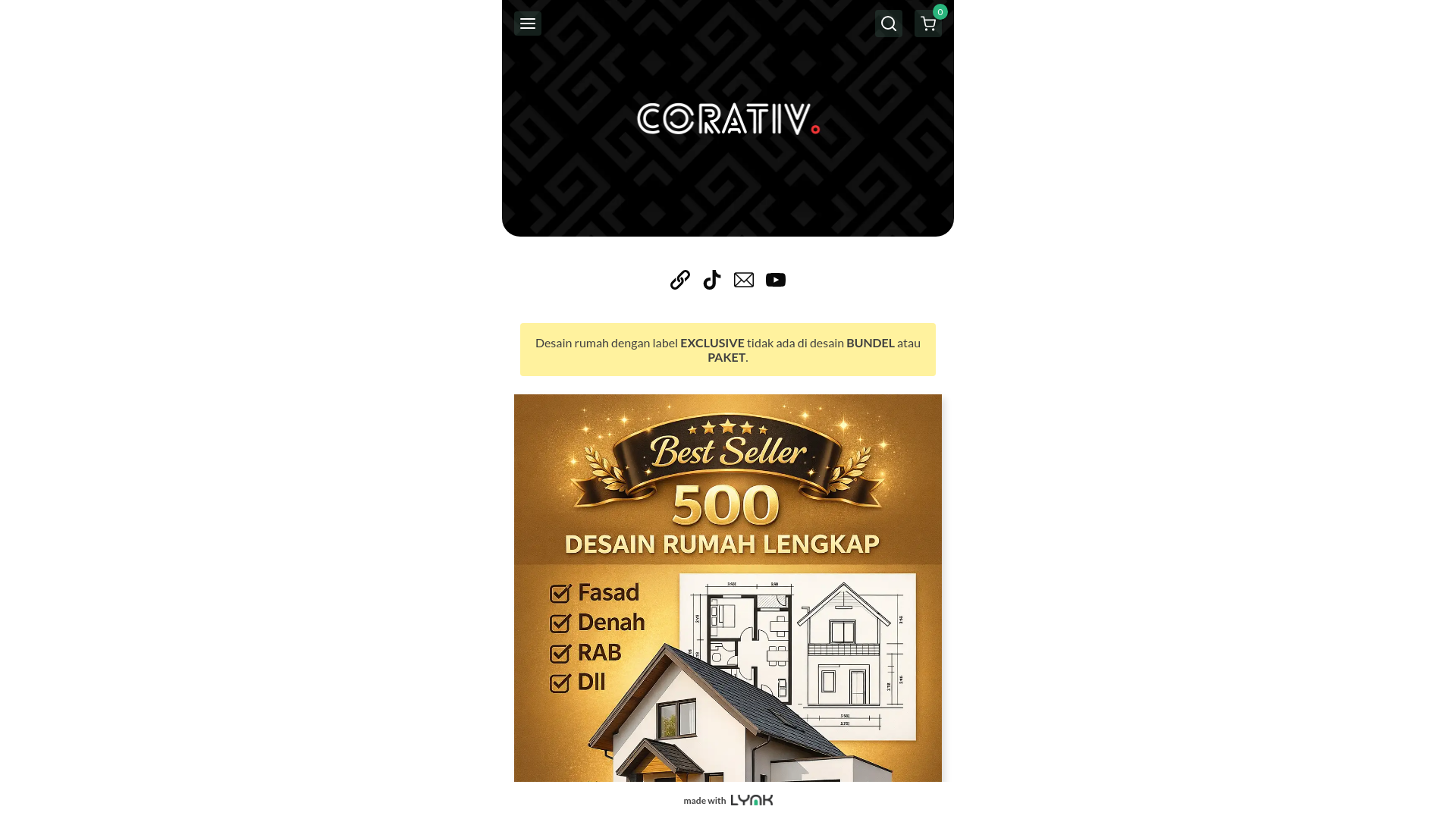 website screenshot of https://corativ.digital/