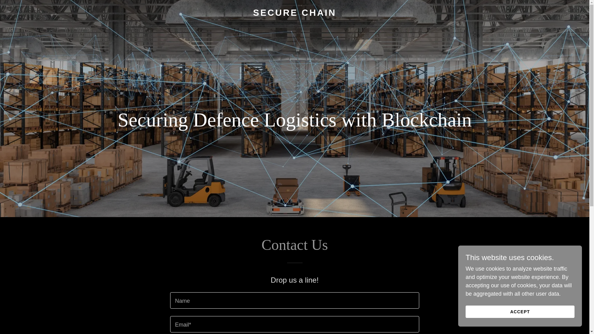 website screenshot of https://securechain.au/