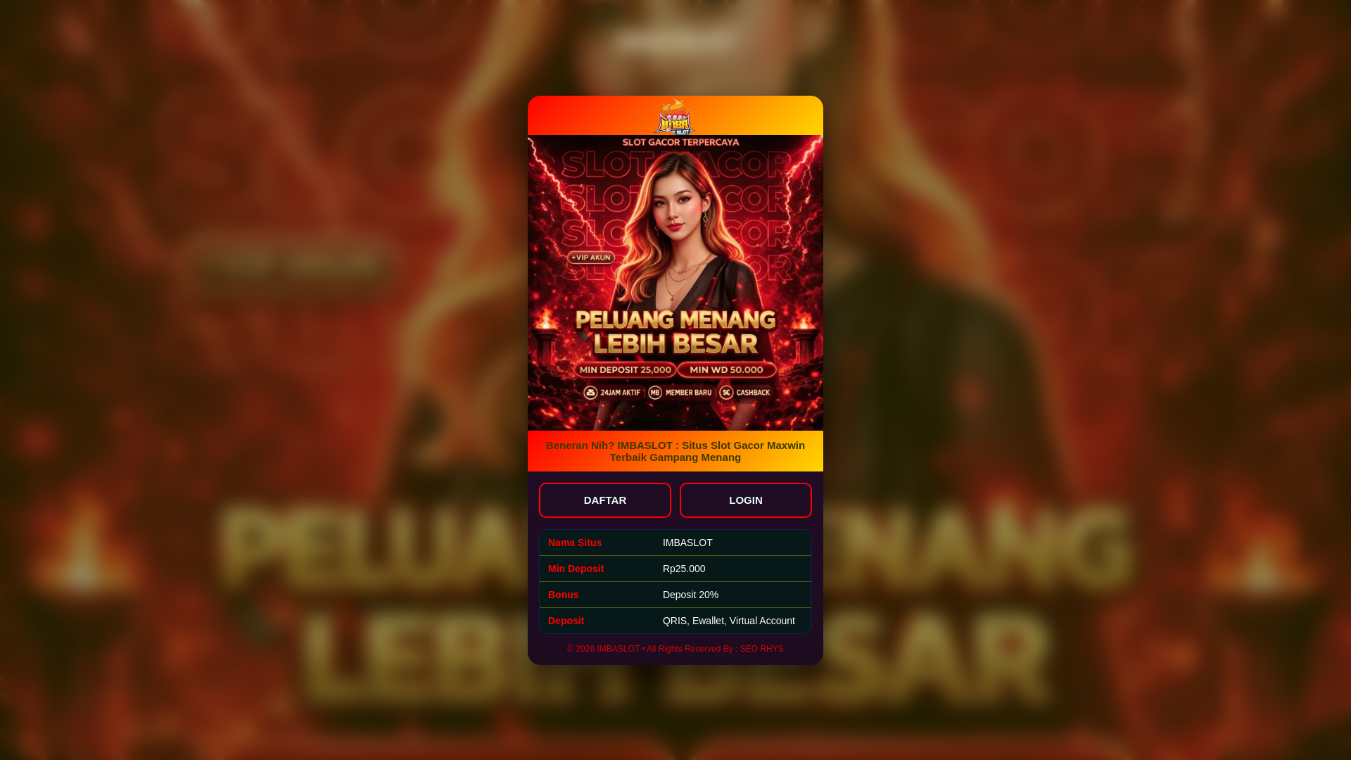 website screenshot of https://imbaslot-resmi-daftar-login-gurukulbet.pages.dev/