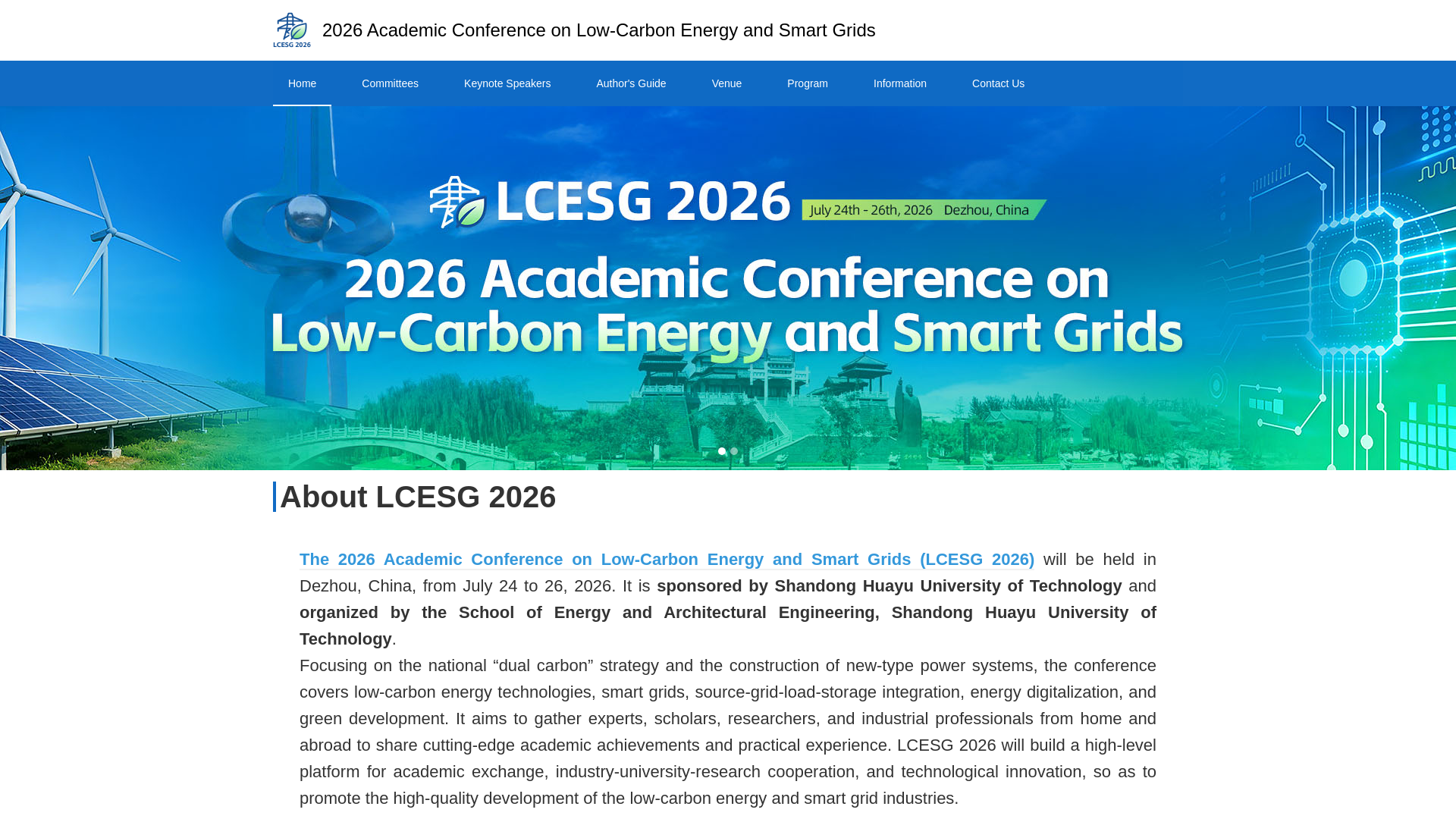 website screenshot of https://ic-lcesg.com