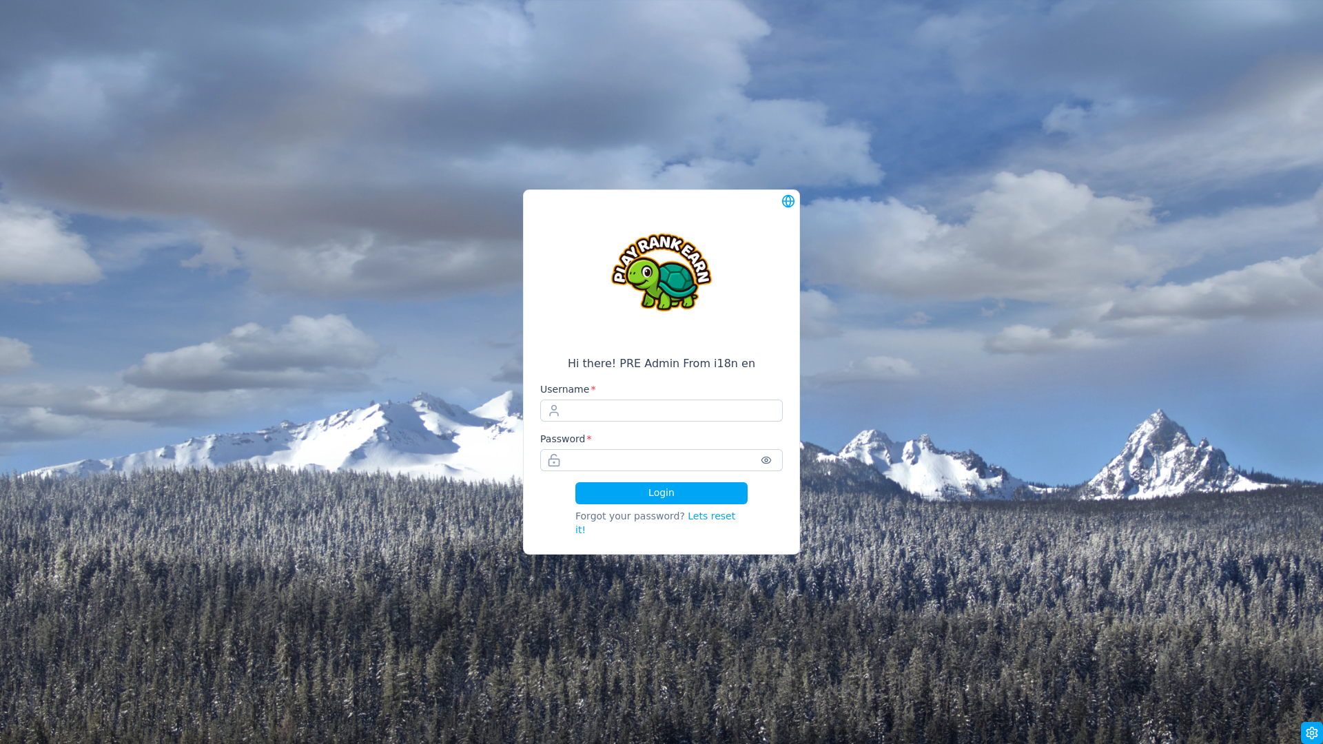 website screenshot of https://nuxt-pre-admin.pages.dev/