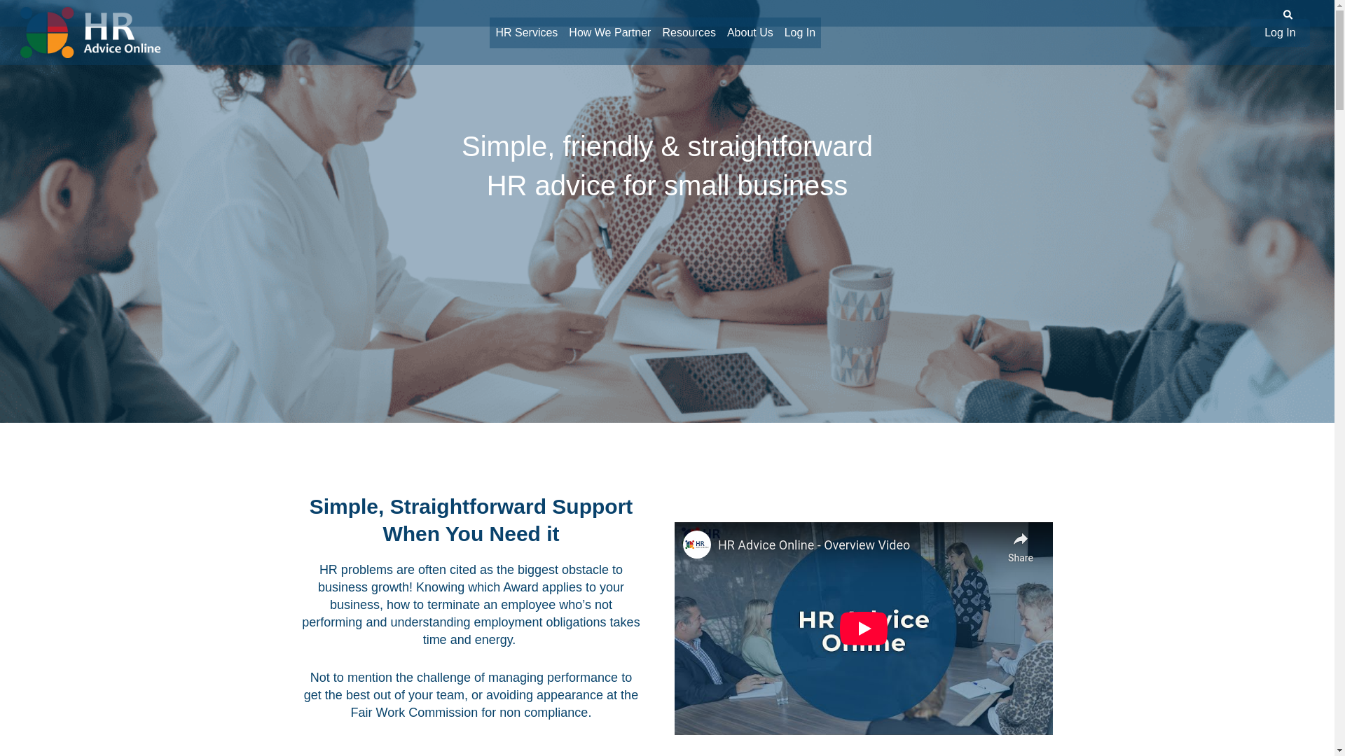 website screenshot of https://yeshradviceonline.com.au/